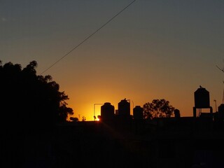 sunset in the city © Miguel 