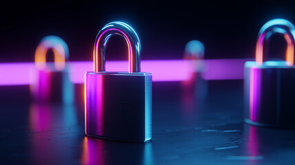 A symbolic padlock representing structured protection within digital environments and the commitment to safeguarding modern information systems.
