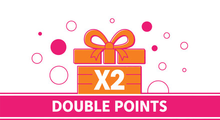 Grab double points now for amazing rewards with this exciting gift
