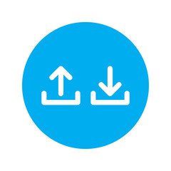 upload download button icon