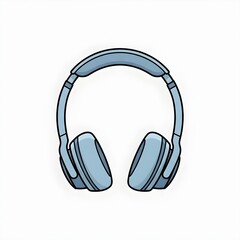 headphones isolated on white