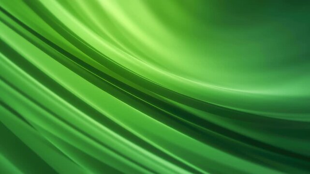 Green wave abstract background with information technology curve gradient texture design, flowing smooth lines and vibrant motion, dynamic light modern digital art, soothing energy, elegant minimal