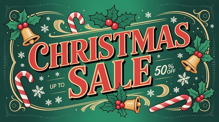 winter sale banner template design. snow flake. Ice Crystals. season. Blue floor. discount 50%