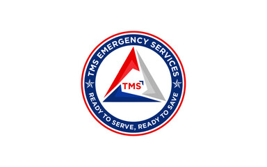 Emergency Services Triangle Logo Design