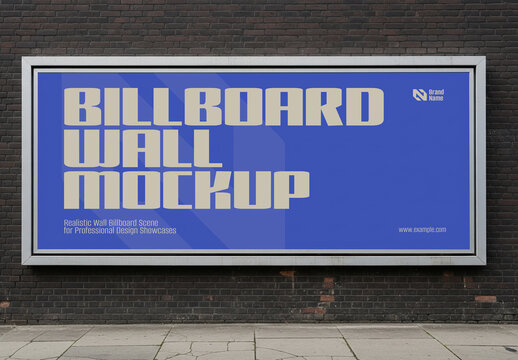 Billboard Wall Mockup