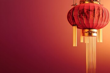 Lamp at Night - Oriental Influence.