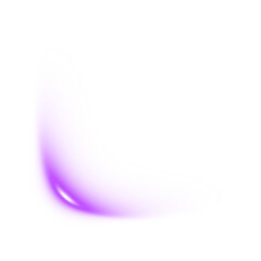 Abstract purple light streak on white background 1.