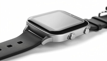 Silver smartwatch image
