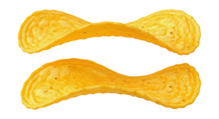 Whole ripe fresh pineapple fruit standing upright isolated on a clean white background