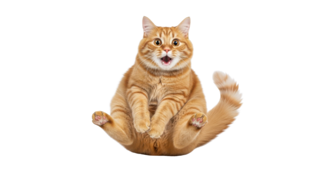 Whole ripe fresh pineapple fruit standing upright isolated on a clean white background