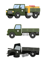 卡通二战-弹药车