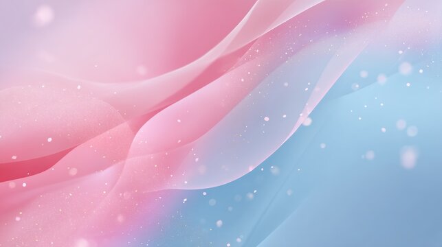 A soft, pastel-colored abstract background with flowing, wavy lines and a subtle, ethereal texture.