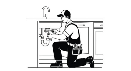 Hire a plumber to fix your sink with professional expert service