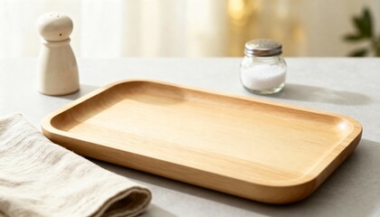 food tray mockup, studio food photography look, neutral props