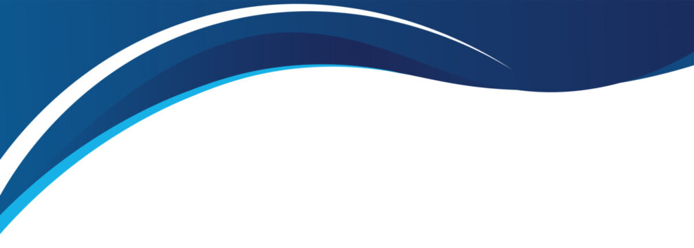 Abstract Blue Wave Curved Lines Background For Design, Branding, And Visual Content.vector illustration eps10