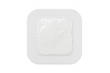 Hydrogel patch wound dressing providing advanced care