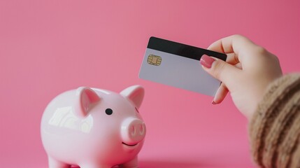 Piggy Bank and Financial Planning for Wealth and Security   Concept of Saving Investing and Managing Personal Finances for a Stable and Prosperous Future