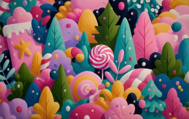 colorful easter eggs