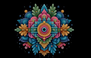 abstract fractal background