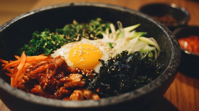 Authentic Korean Bibimbap