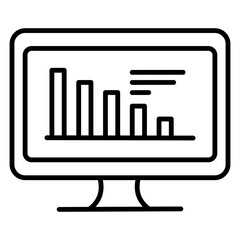 Computer Data Analysis Graph