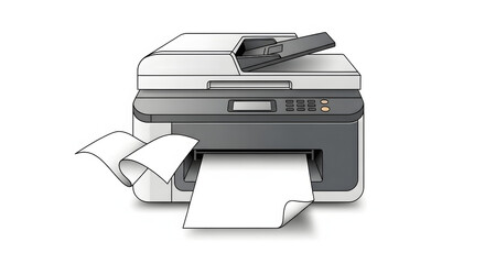 Printer Vector Icon