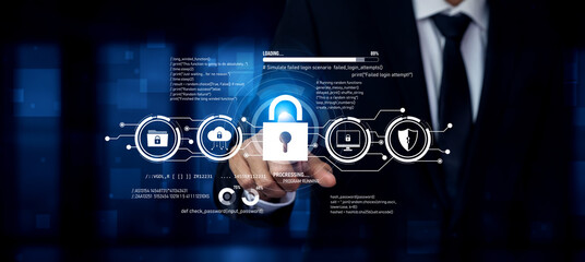 Cyber security protects against breaches, hacks, and network attacks using strong infrastructure...