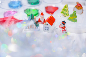 冬とクリスマスイメージ