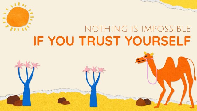 Paper craft blog banner template