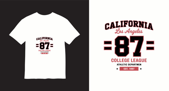 varsity style t-shirt design