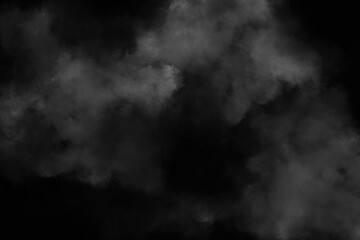 Fototapeta premium A dark and moody background featuring wisps of smoke and subtle gradients in grayscale tones