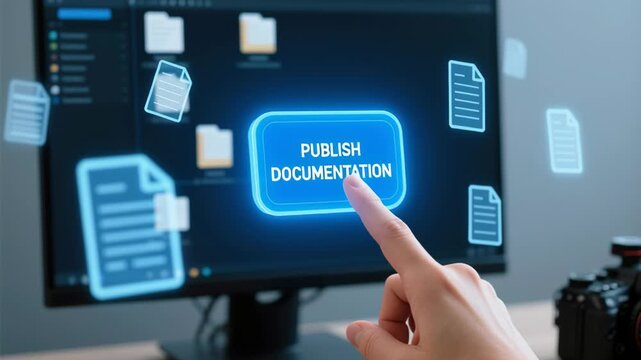 Digital Workspace with AI Intelligent Search, Generative Suggestion and Documentation Publishing for Improved Interaction and Technology Integration in Files and Interface