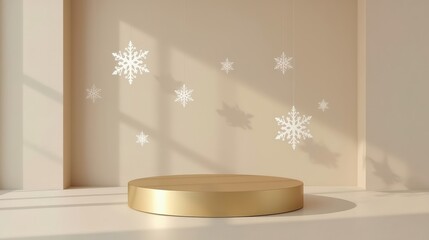 Modern Christmas Product Background