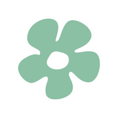 Abstract Decoration Flower Boho Template Illustration Vector