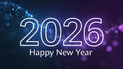 New year 2026 greeting