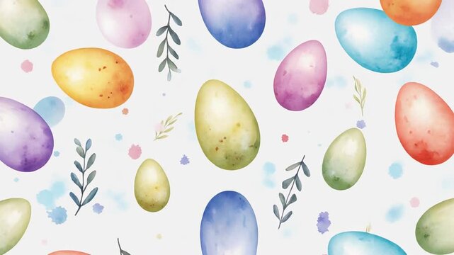seamless easter pattern