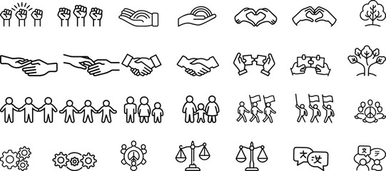 Collection of vector animal icons and transportation silhouettes for seamless pattern design