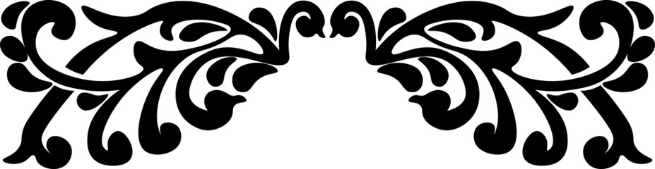 traditional pattern of sumatera. floral pattern with dark color