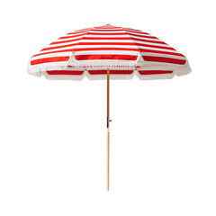 Beach Umbrella Summer Isolated transparent on white background