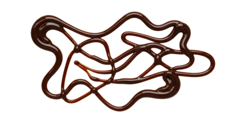 Realistic Chocolate Sauce Drizzle