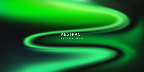 ABSTRACT DARK BACKGROUND ELEGANT GRADIENT MESH GREEN SMOOTH COLOR DESIGN VECTOR TEMPLATE GOOD FOR MODERN WEBSITE, WALLPAPER, COVER DESIGN