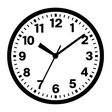 Vintage clock face with gears and industrial design