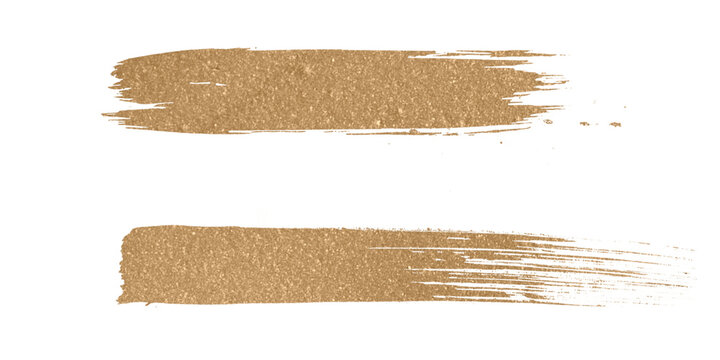 Gold equal symbol png brush stroke font