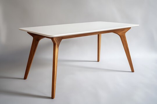 modern white dinning table