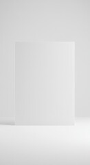 Naklejka premium A pure, high-key white expanse providing unlimited empty space for copy, design elements, or product presentation. Maximal blank slate ,endless ,clarity ,design