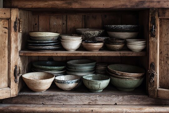 handmade clay pots
