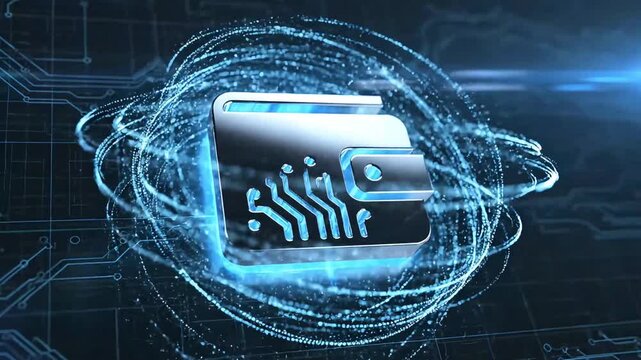 Digital Wallet Concept - Secure Transactions in the Modern Age.