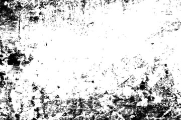 Fototapeta premium Abstract black and white grunge distressed texture overlay for gritty noise effect design