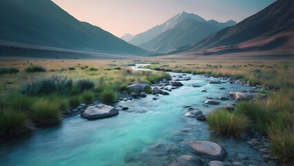 Misty Mountain Stream
