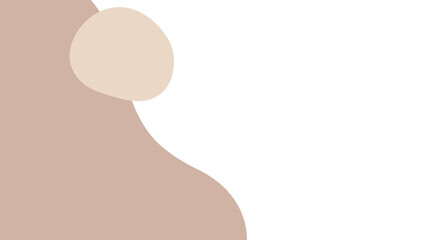 Memphis png transparent wallpaper in neutral earth tone